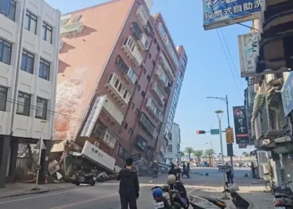 زمین‌لرزۀ ۷،۴ ریشتری شرق تایوان را تکان داد