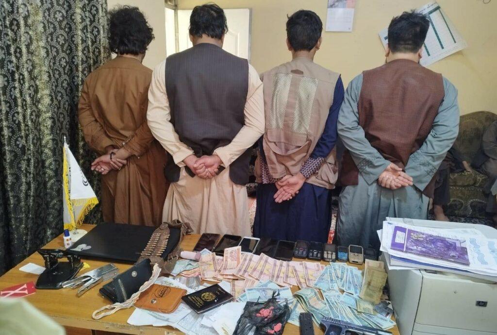 هفت تن به اتهام سرقت در هرات بازداشت شدند