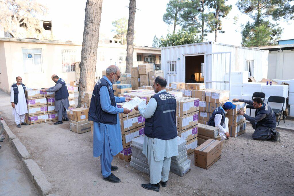 WHO supplies over $4.4 million worth of medical kits, medicine