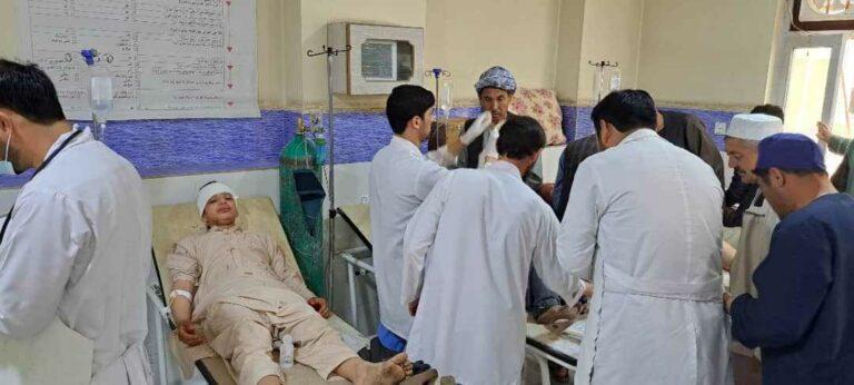 در یک حادثۀ ترافیکی در سمنگان ده تن کشته و زخمی شده‌اند