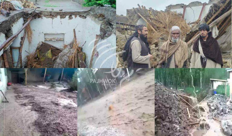 Floods cause life, property losses in Badakhshan, Laghman