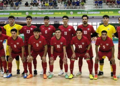 تیم ملی فوتسال افغانستان امروز به مصاف تیم تایلند می‌رود