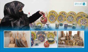 Female entrepreneur keeps enamel art alive in Herat