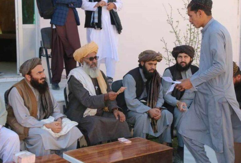 لوګر کې له څه باندې ۵۰۰ کورنیو سره نغدي مرسته وشوه