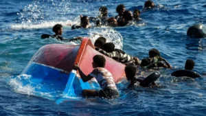 واژگون‌شدن یک قایق در سواحل جیبوتی جان ۲۱ پناهجو را گرفت
