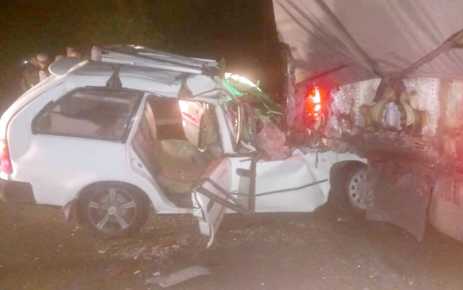 3 killed, 2 injured in Parwan collision