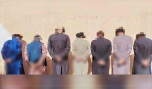 8 people arrested for alleged immoral activity in Khost