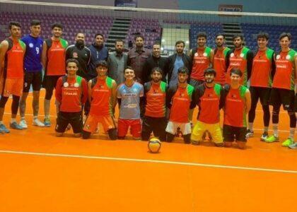 رقابت‌های والیبال زون مرکز آسیا؛ تیم ملی والیبال افغانستان امروز به مصاف تیم ایران می‌رود