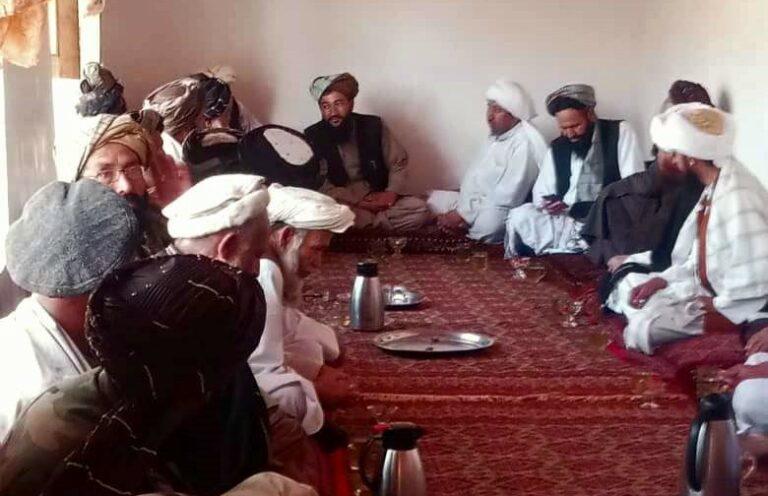 منازعه بین دو متنفذ قومی در بامیان حل‌وفصل شد