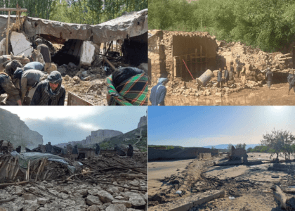 15 killed as flash floods roar through 3 provinces