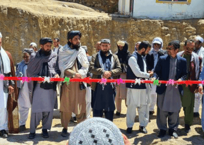Ghazni residents collect 5m afs to construct school building