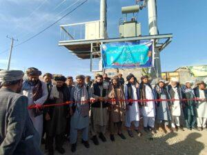 1,200 families in Ghazni City’s Nawabad locality get electricity
