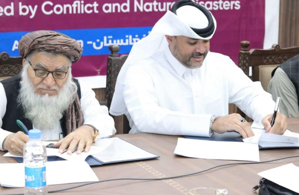هلال احمر افغانی برای درمان کودکان مبتلا به سوراخ قلب با قطر تفاهمنامه امضا کرد