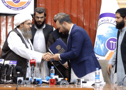Contracts signed for extraction of Herat barite, Kabul ruby mines