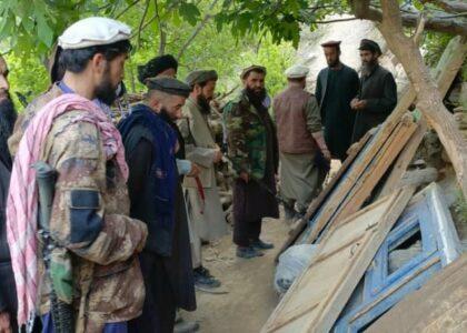 15 houses come under mountain debris in Badakhshan
