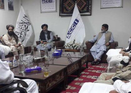 Qiyaam pledges to address Nangarhar’s commerce, industrial challenges