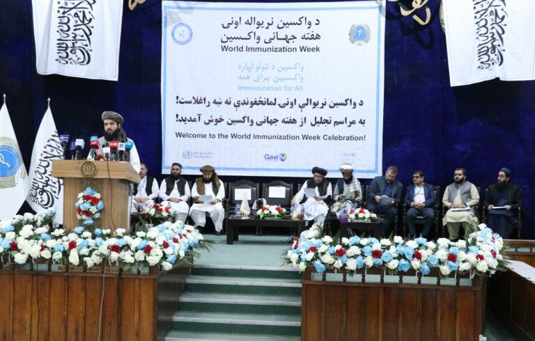عباد: در بیش از سه‌هزار مرکز صحی در سطح کشور ۱۳ نوع واکسین به کودکان و زنان حامله تطبیق می‌شود