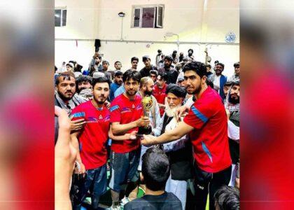 3-day volleyball tournament concludes in Helmand