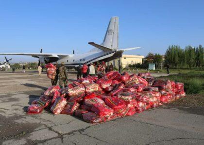 More flights with aid for flood victims arrive in Ghor