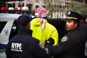 م.م: برخورد پولیس با معترضان حامی فلسطین در امریکا نگران‌کننده است