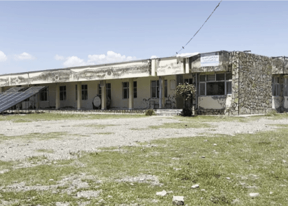 Built 7 years ago, Khost hospital gets damaged without use