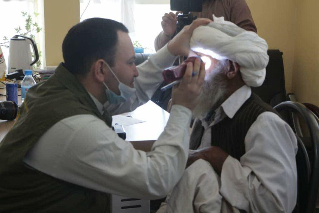 روند تداوی رایگان بیماران چشم در هرات آغاز شد