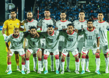 تیم ملی فوتبال افغانستان فردا شب در برابر قطر صف‌آرایی می‌کند