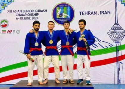 Afghanistan finishes 5th in Central Asia Wrestling C’ship