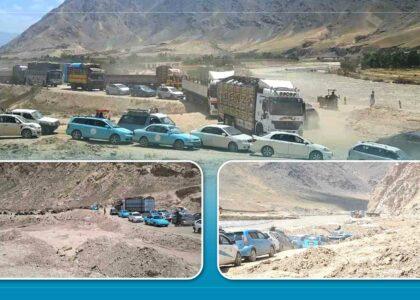 مسافرین و راننده‌‌گان خواستار بازسازی شاهراه کابل – شمال هستند