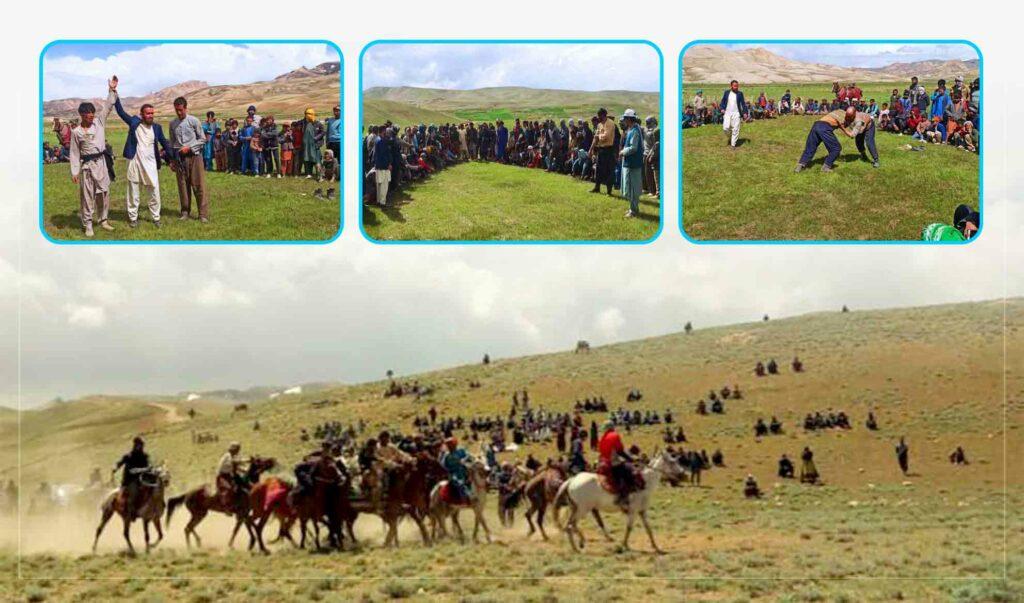 مسابقات ورزش‌های بومی و محلی در بامیان برگزار شد