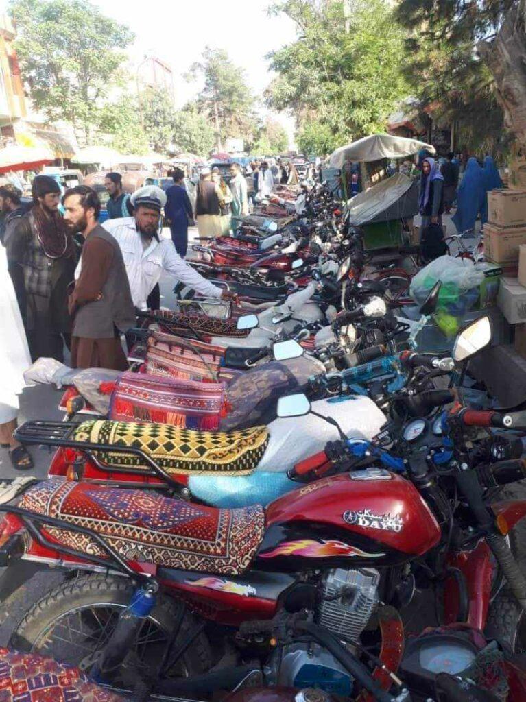 منع تردد موترسایکل‌ها در ایام عید در شهر میمنه؛ «حدود ۴۰۰ عراده موترسایکل جمع‌آوری شده‌است»
