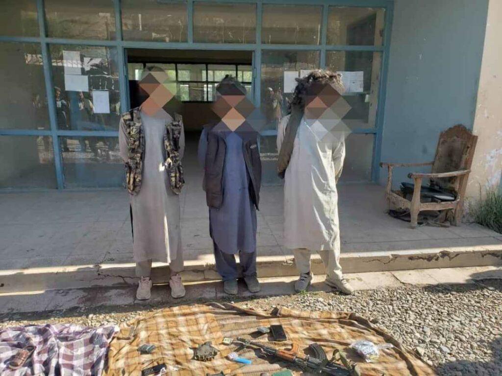 3 robbers arrested in Bamyan’s Yakawalang district