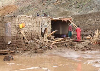 Tent-dwelling flood-hit people in Ghor seek help to rebuild homes