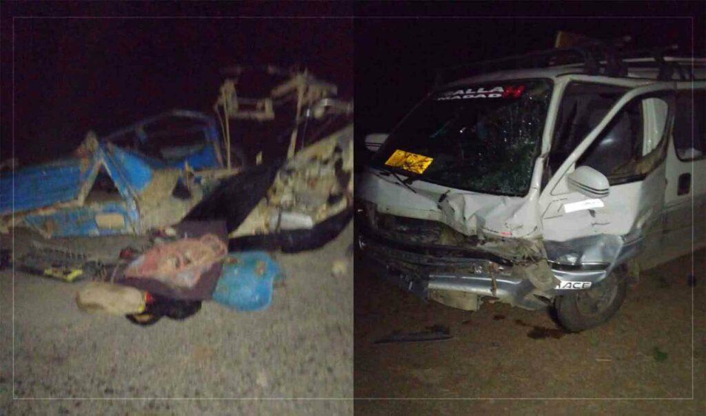Woman died, 4 injured in Farah traffic accident