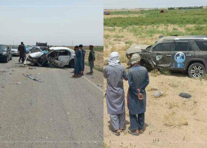 در دو رویداد ترافیکی در جوزجان ۱۲ تن زخمی شدند
