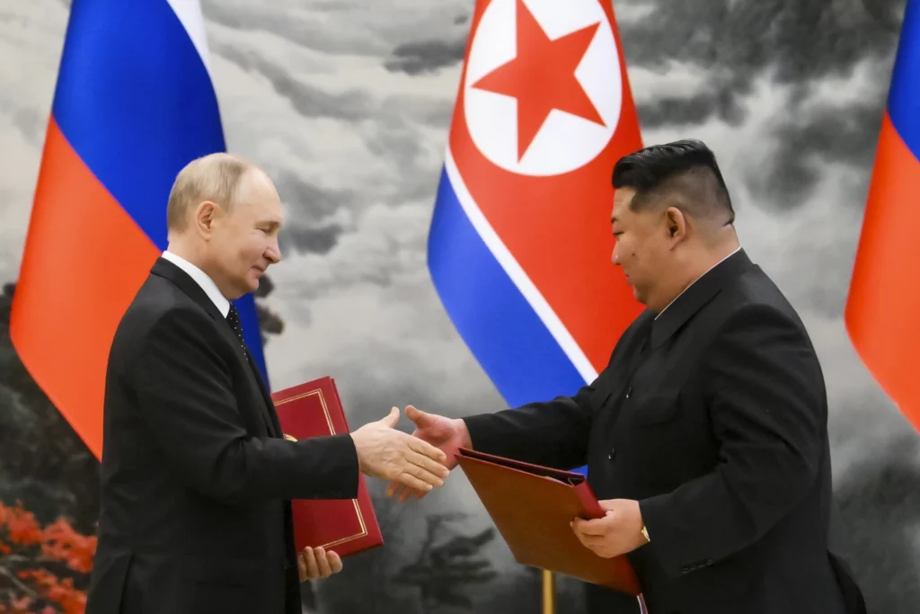 روسیه و کوریای شمالی توافق‌نامۀ استراتیژیک امضا کردند