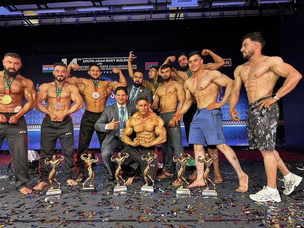 Afghanistan finish 3rd in South Asia Bodybuilding C’ship