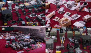 Aircraft parts, ammunition worth $1m seized, 3 suspects held in Kabul 
