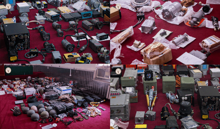 Aircraft parts, ammunition worth $1m seized, 3 suspects held in Kabul 