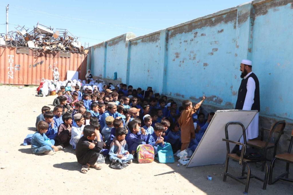 183 Paktia schools sans buildings: Mawlavi Farooqi