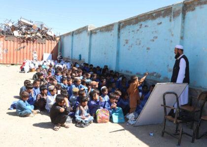 183 Paktia schools sans buildings: Mawlavi Farooqi