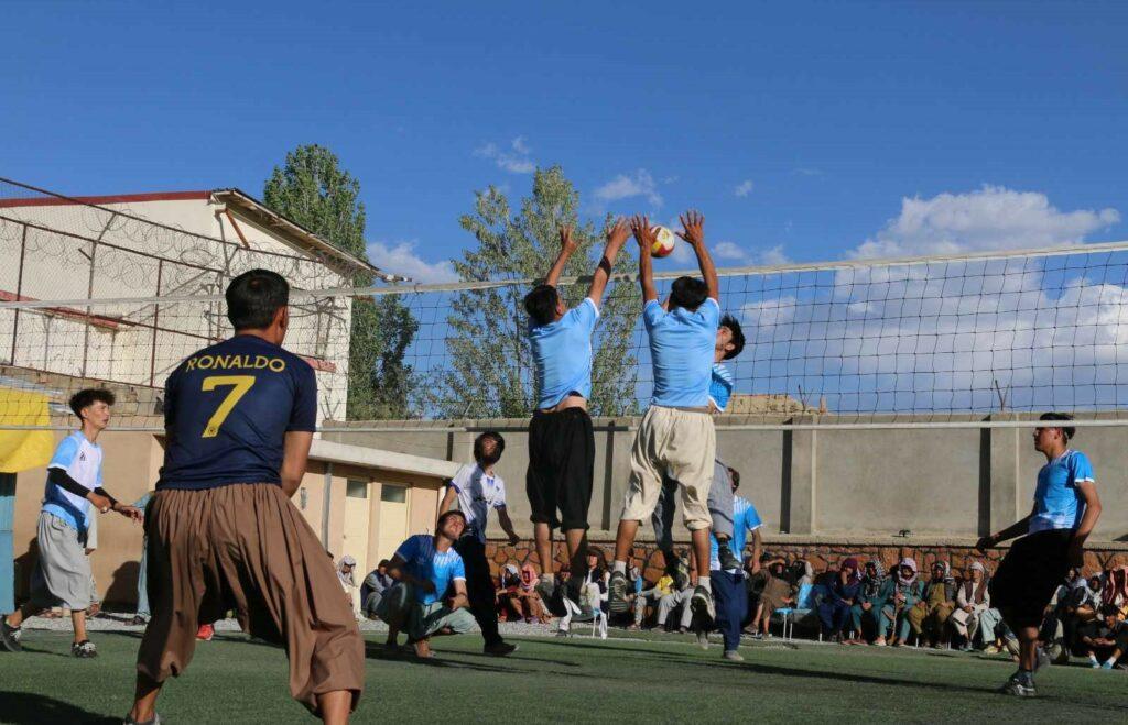 تورنمنت والیبال «جام صلح و همدلی» در بامیان آغاز شد