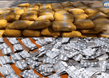 260kg of hashish, 4,000 zacap tablets seized in Kabul