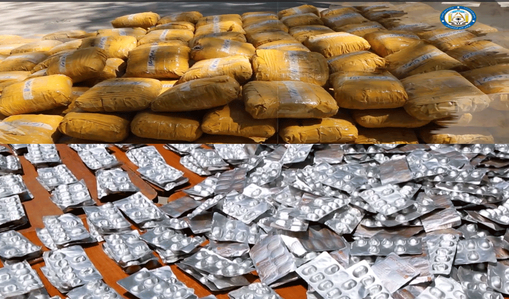 260kg of hashish, 4,000 zacap tablets seized in Kabul