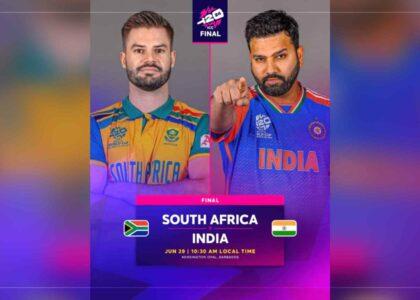 India, South Africa set to clash in T20 World Cup final