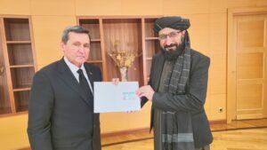 فضل‌محمد صابر به عنوان شارژدافیر ا.ا در ترکمنستان پذیرفته شد