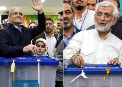 Pezeshkian, Jalili in fray as Iran heads to runoff vote