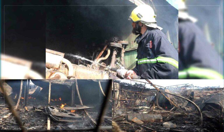 Fire at Kandahar market causes millions worth of damage
