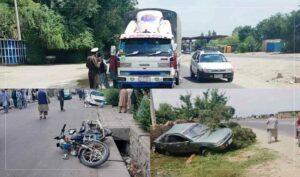Parwan, Bamyan accidents leave 4 dead, 11 wounded