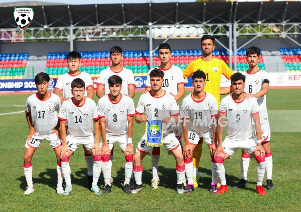 تیم ملی فوتبال زیر ۲۰ سال افغانستان در برابر تاجکستان شکست خورد